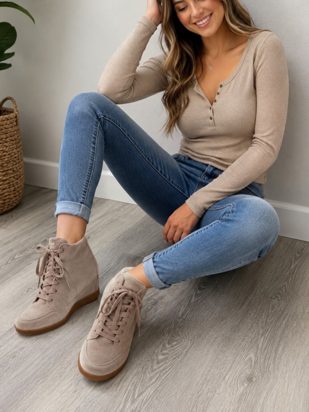 Sorel Out 'N About Wedge Booties Size 8.5